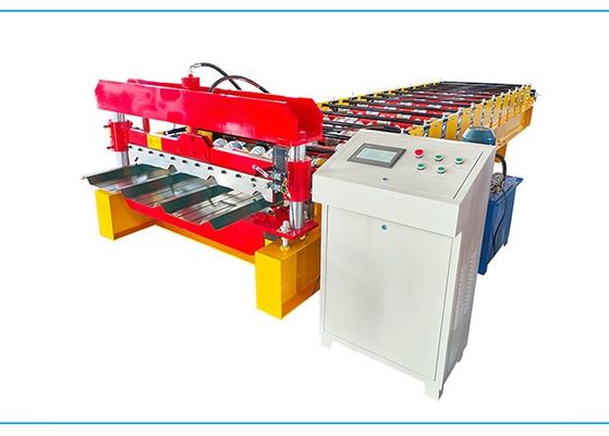 Cutting Tolerance ±2mm Sheet Metal Roller Cr12 Heat Treatment Cutter Material Roll Forming Machine