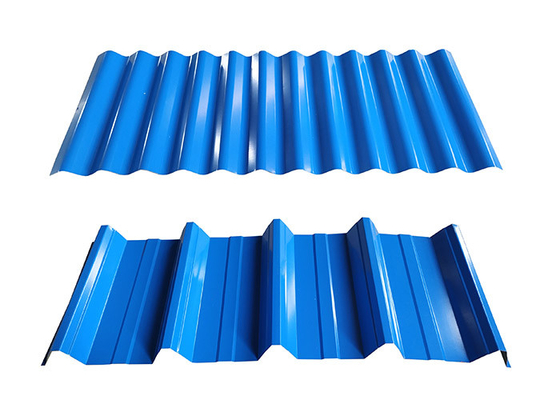 0.3-0.7mm Ppgi Roof Double Layer Sheet Roll Forming Machine